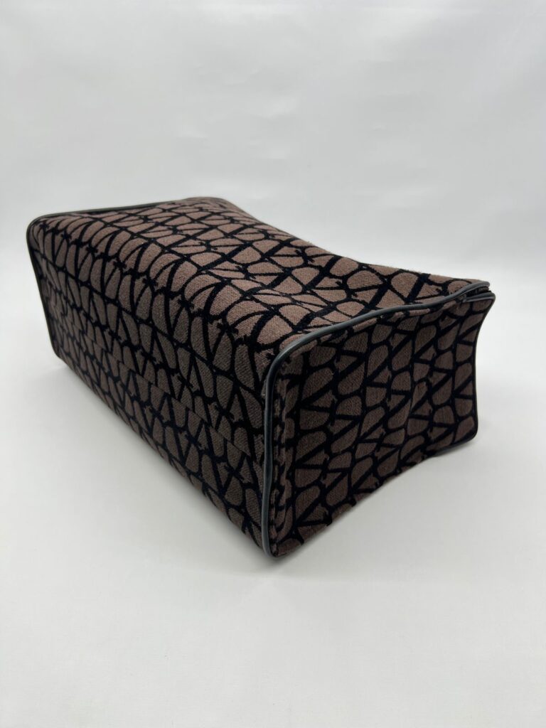 Shoulder Tote Brown Black