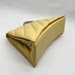 Crush Chain Bag Crinkled Yellow RHW