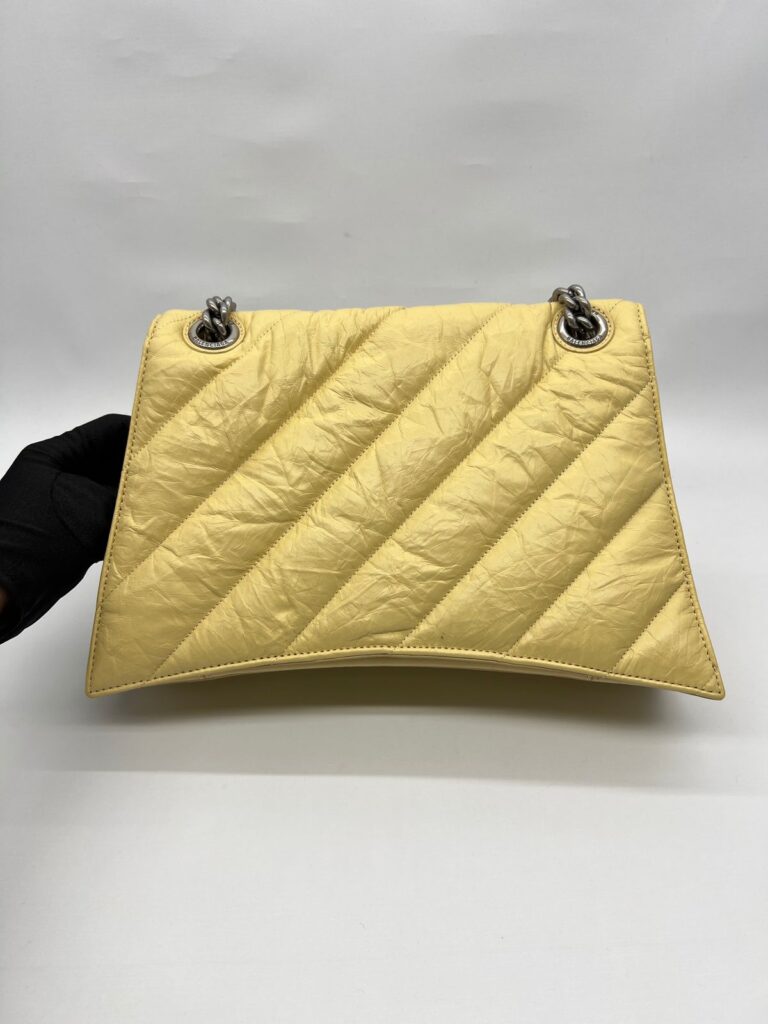 Crush Chain Bag Crinkled Yellow RHW