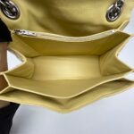 Crush Chain Bag Crinkled Yellow RHW