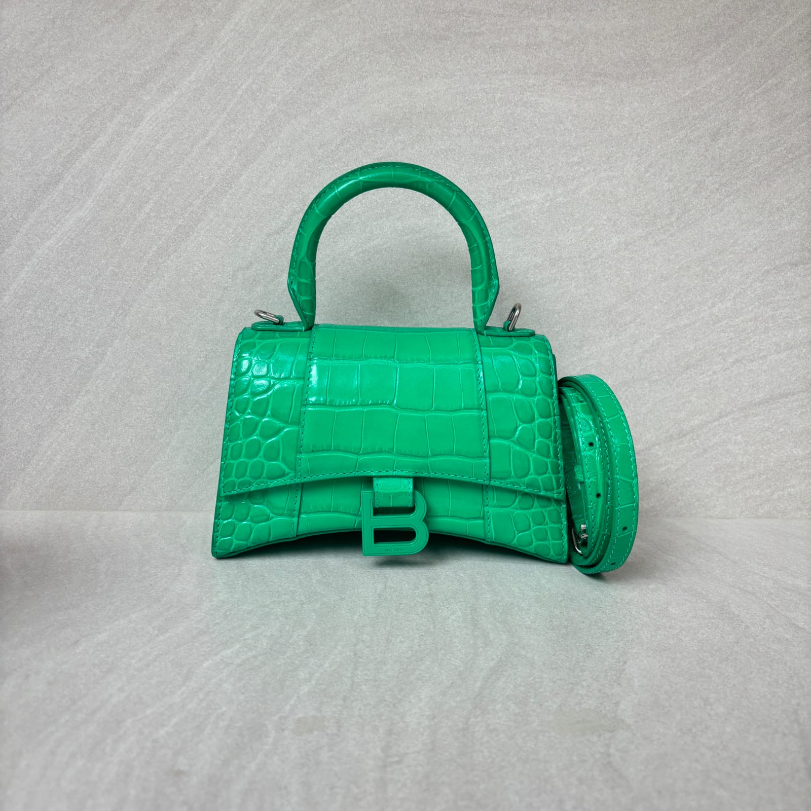 Hourglass Green Croco SHW