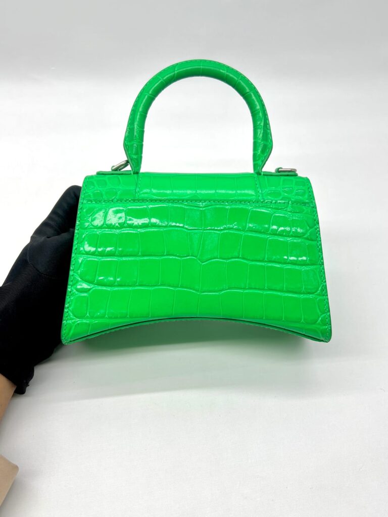 Hourglass Green Croco SHW
