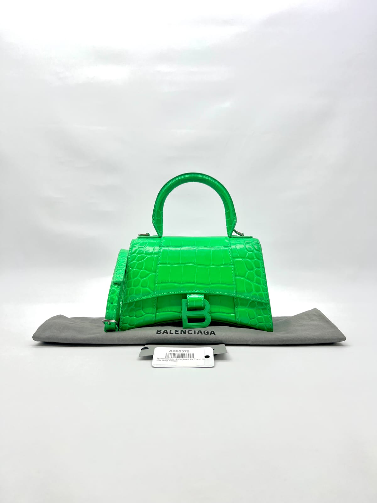 Hourglass Green Croco SHW