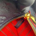 Metis MM Monogram Empreinte Marine Rouge GHW