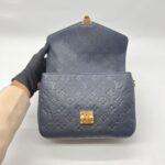 Metis MM Monogram Empreinte Marine Rouge GHW