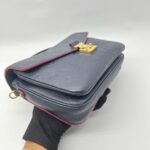 Metis MM Monogram Empreinte Marine Rouge GHW