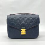 Metis MM Monogram Empreinte Marine Rouge GHW