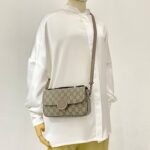 Petite GG Mini Shoulder GG Supreme Taupe SHW