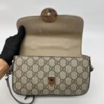 Petite GG Mini Shoulder GG Supreme Taupe SHW