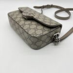 Petite GG Mini Shoulder GG Supreme Taupe SHW