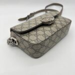 Petite GG Mini Shoulder GG Supreme Taupe SHW