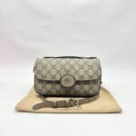 Petite GG Mini Shoulder GG Supreme Taupe SHW