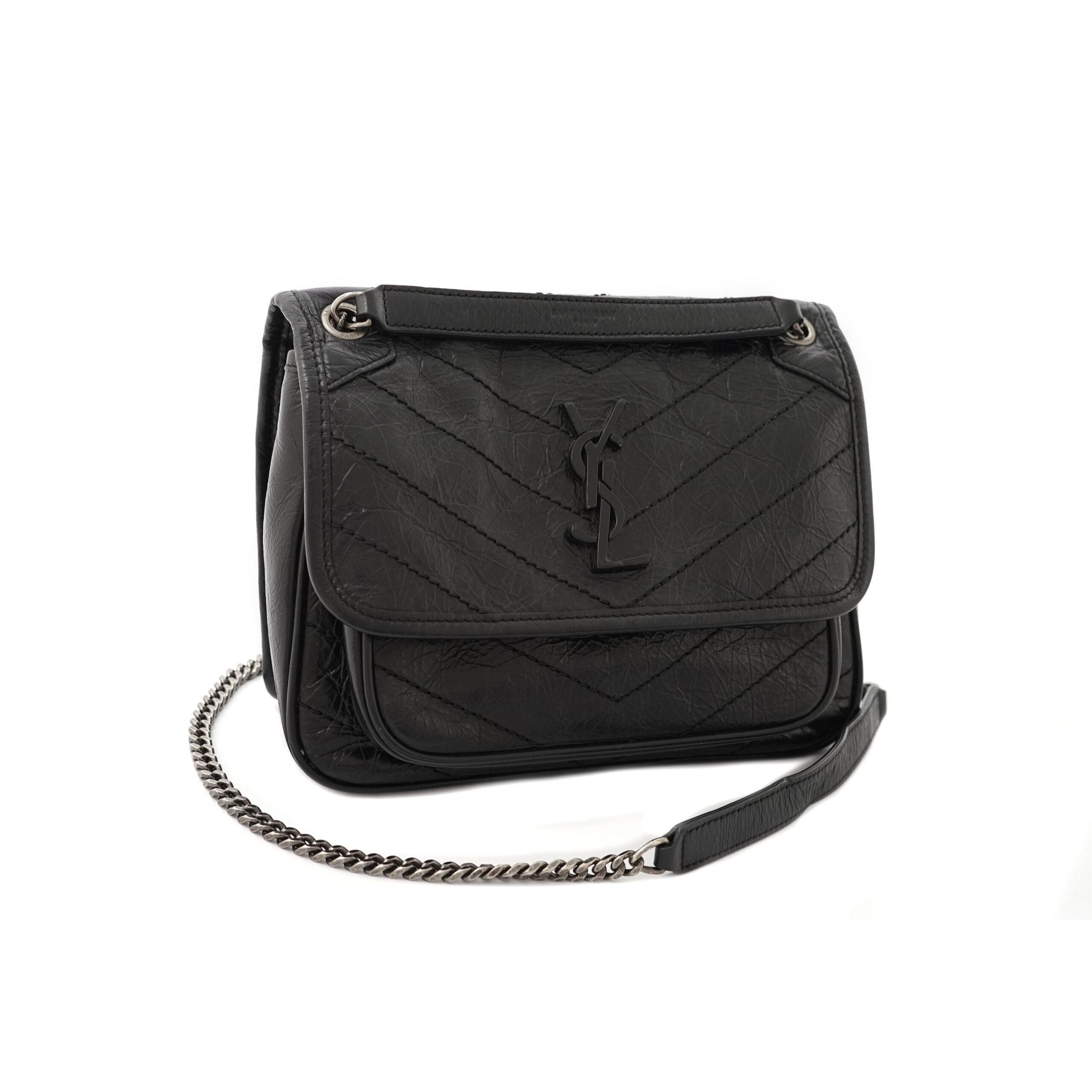 Niki Baby Calfskin Black RHW