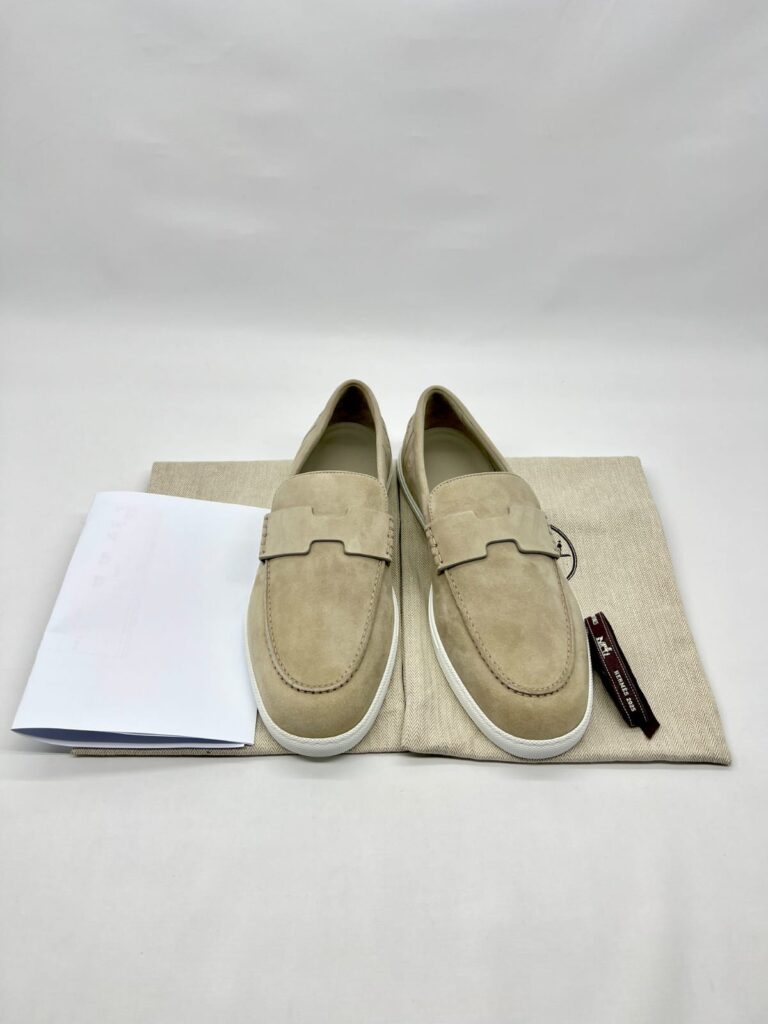 Job Loafer Suede Beige Esquisse