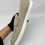 Job Loafer Suede Beige Esquisse