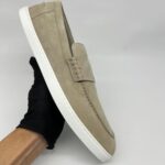 Job Loafer Suede Beige Esquisse