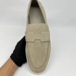 Job Loafer Suede Beige Esquisse