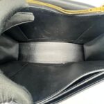 Crush Chain Bag Crinkled Black GHW