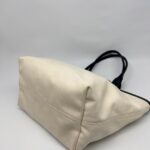 Cities Paris Jumbo Tote Canvas White Black