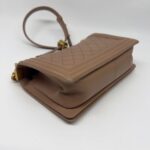 Boy 25 Lambskin Dark Beige GHW