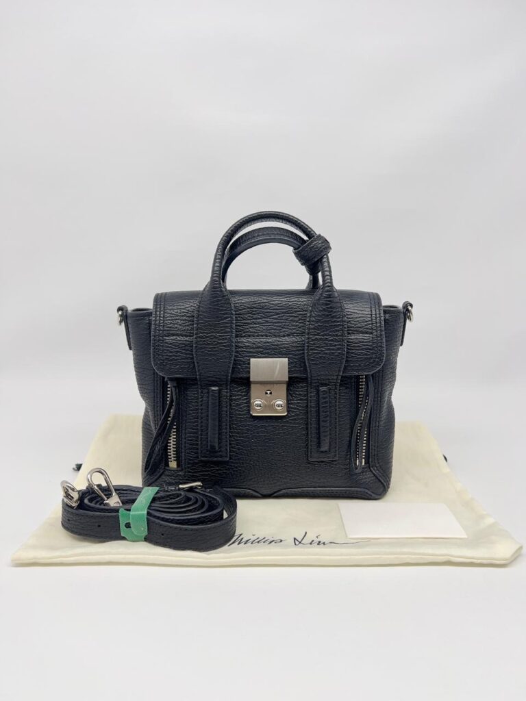 Pashli Mini Satchel Black Nickel SHW