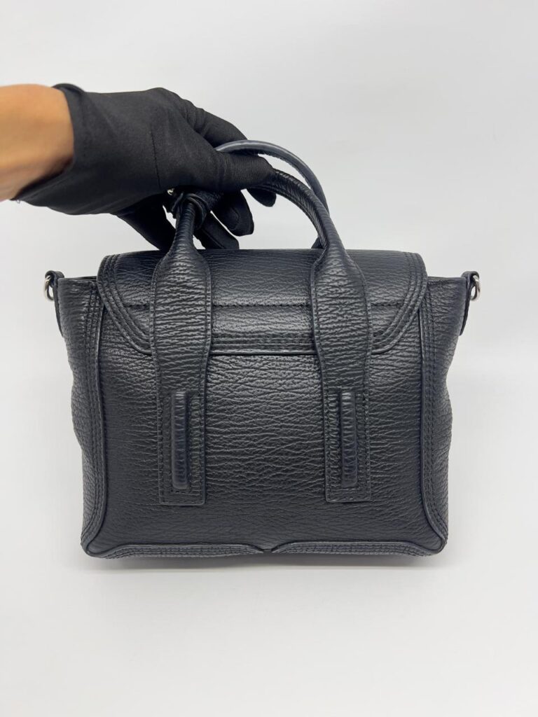 Pashli Mini Satchel Black Nickel SHW