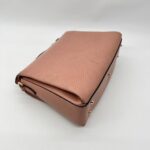 Interlocking GG Top Handle Leather Grained Pink LGHW