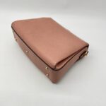 Interlocking GG Top Handle Leather Grained Pink LGHW