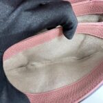 Interlocking GG Top Handle Leather Grained Pink LGHW