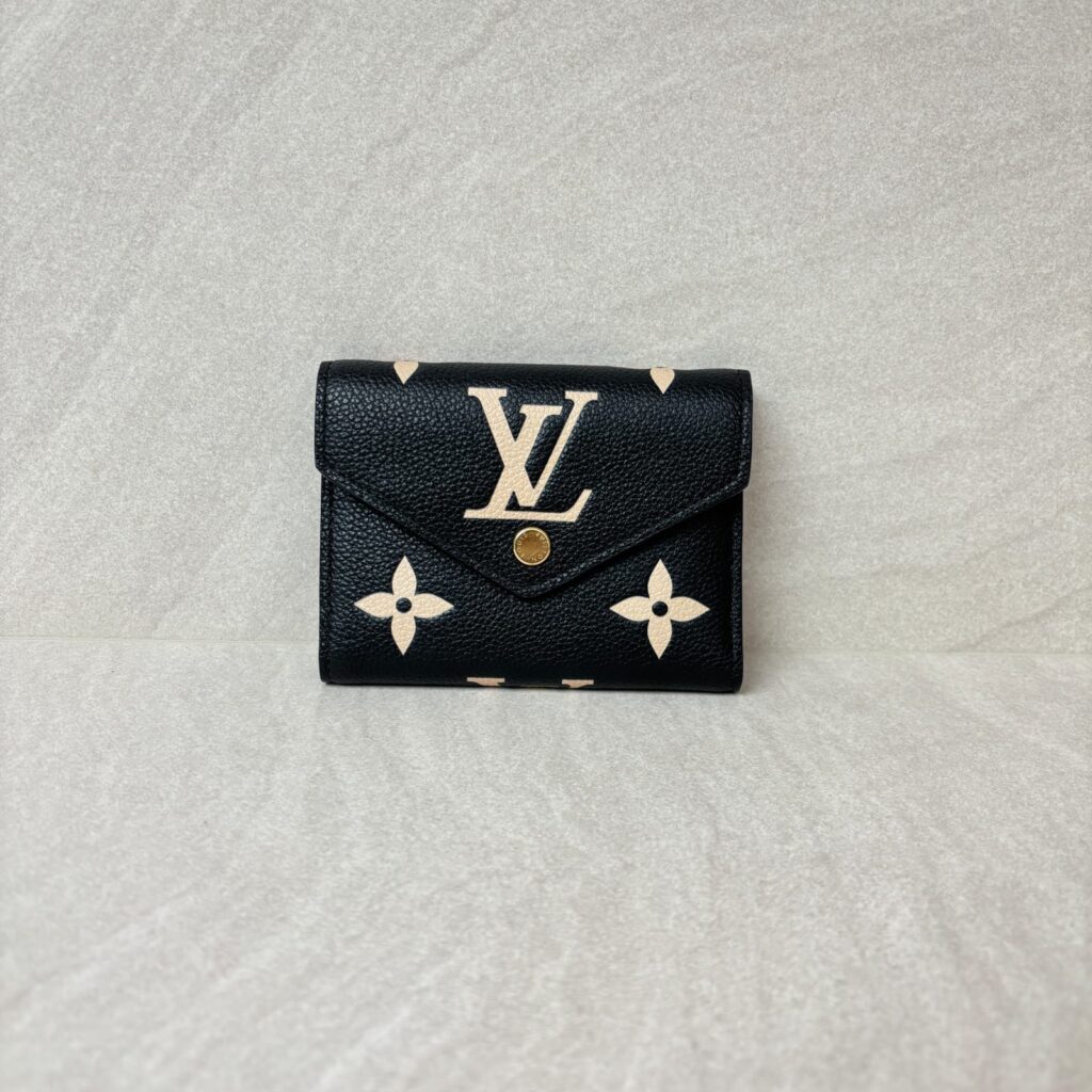 Victorine Monogram Empreinte Black Beige GHW