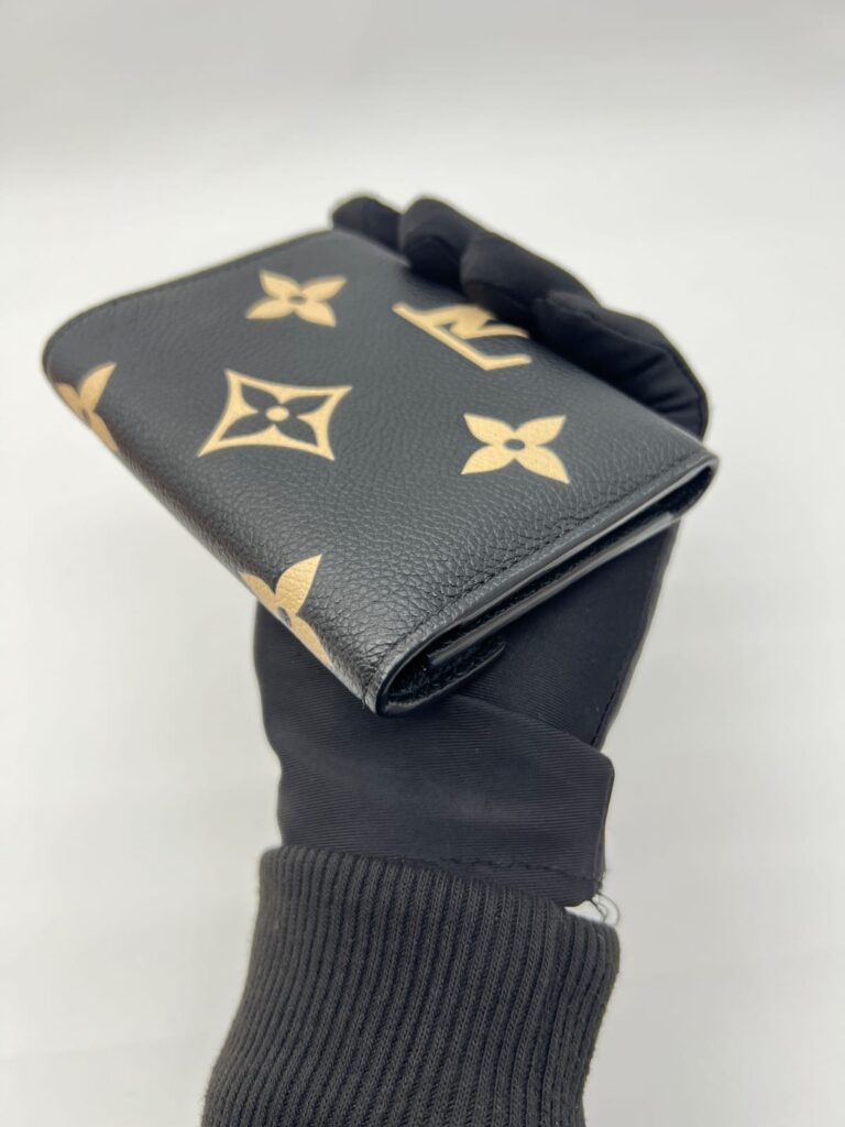 Victorine Monogram Empreinte Black Beige GHW