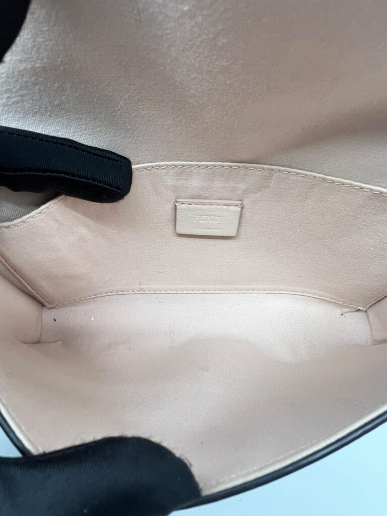 F Is Fendi Envelope WOC Leather Pink Blush GHW