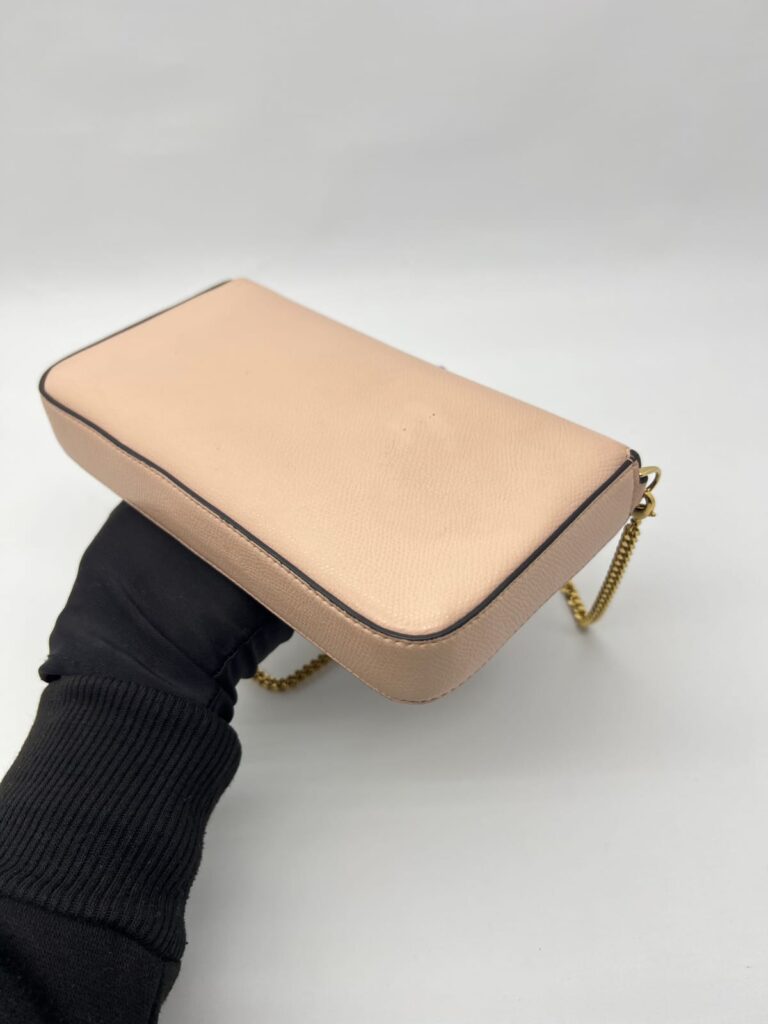 F Is Fendi Envelope WOC Leather Pink Blush GHW