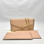 F Is Fendi Envelope WOC Leather Pink Blush GHW