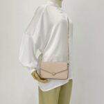 F Is Fendi Envelope WOC Leather Pink Blush GHW