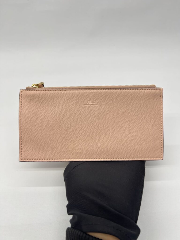 F Is Fendi Envelope WOC Leather Pink Blush GHW