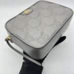 GG Matelasse Small Grey GHW