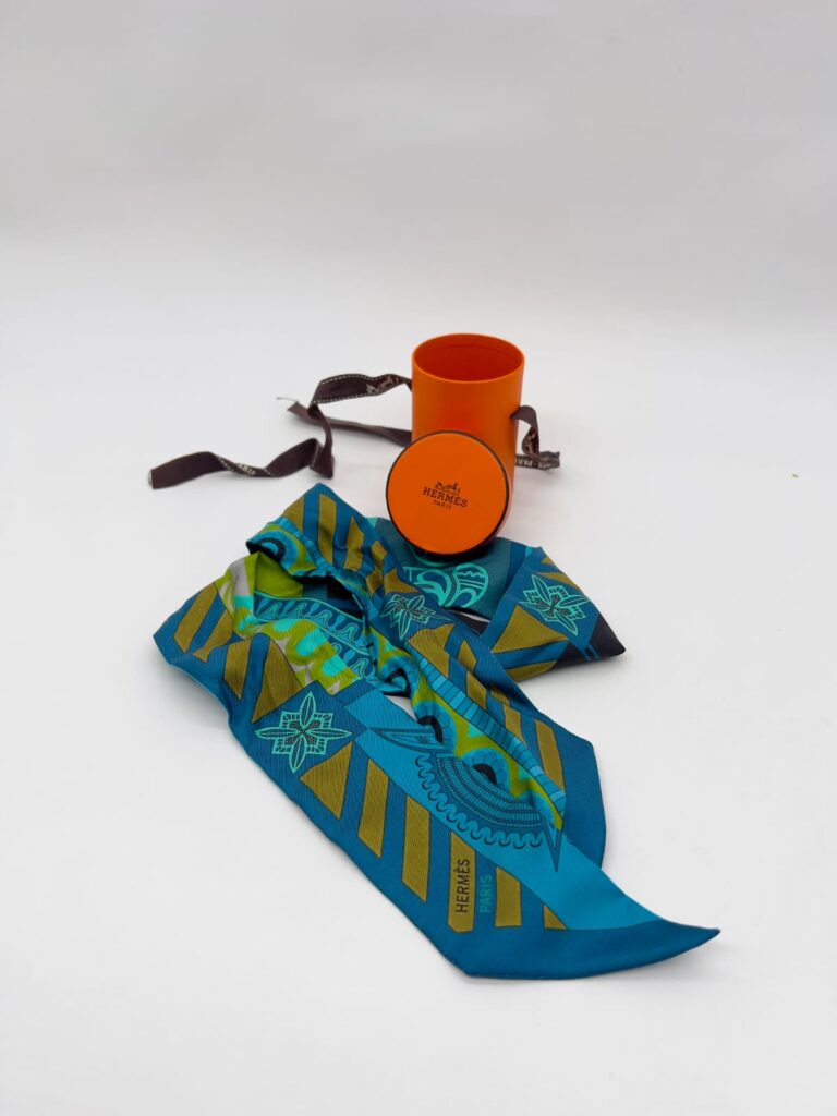 Twillly Geometrie Cretoise Bleu/Noir/Vert