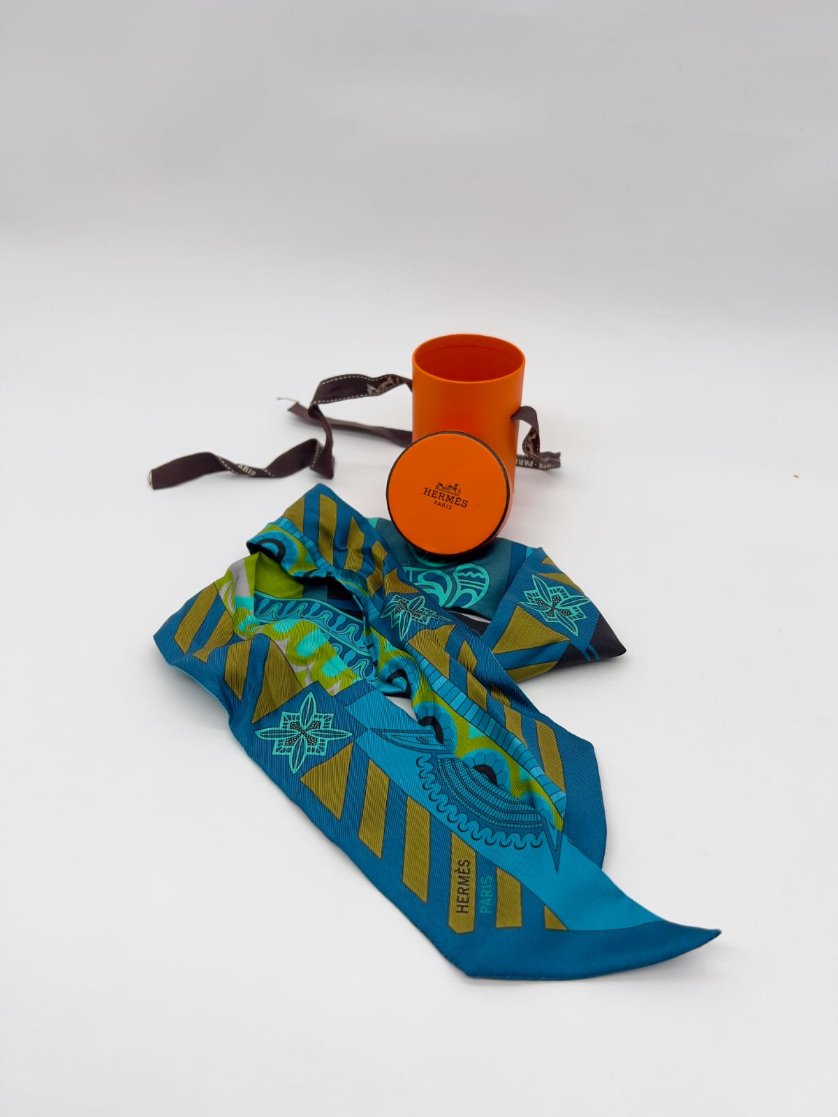 Twillly Geometrie Cretoise Bleu/Noir/Vert