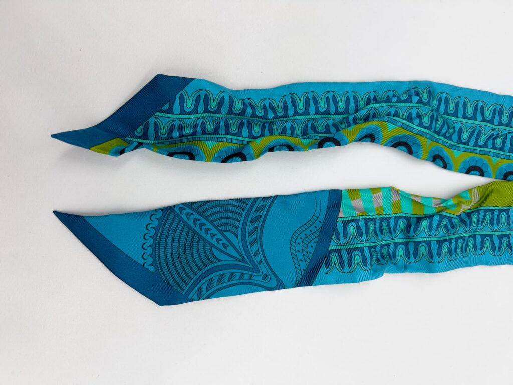 Twillly Geometrie Cretoise Bleu/Noir/Vert