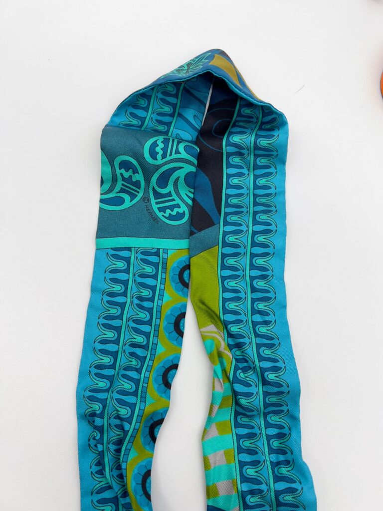 Twillly Geometrie Cretoise Bleu/Noir/Vert