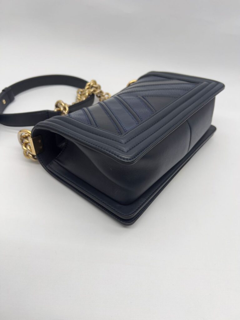 Boy Medium Blue Chevron GHW