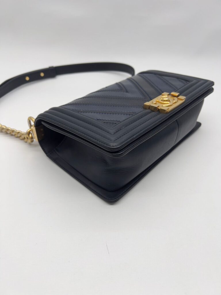 Boy Medium Blue Chevron GHW