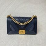 Boy Medium Blue Chevron GHW