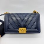 Boy Medium Blue Chevron GHW