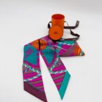 Twilly Grande Tenue Rouge/Vert/Pink