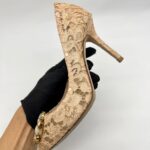 Lace Rainbow Pumps Pink