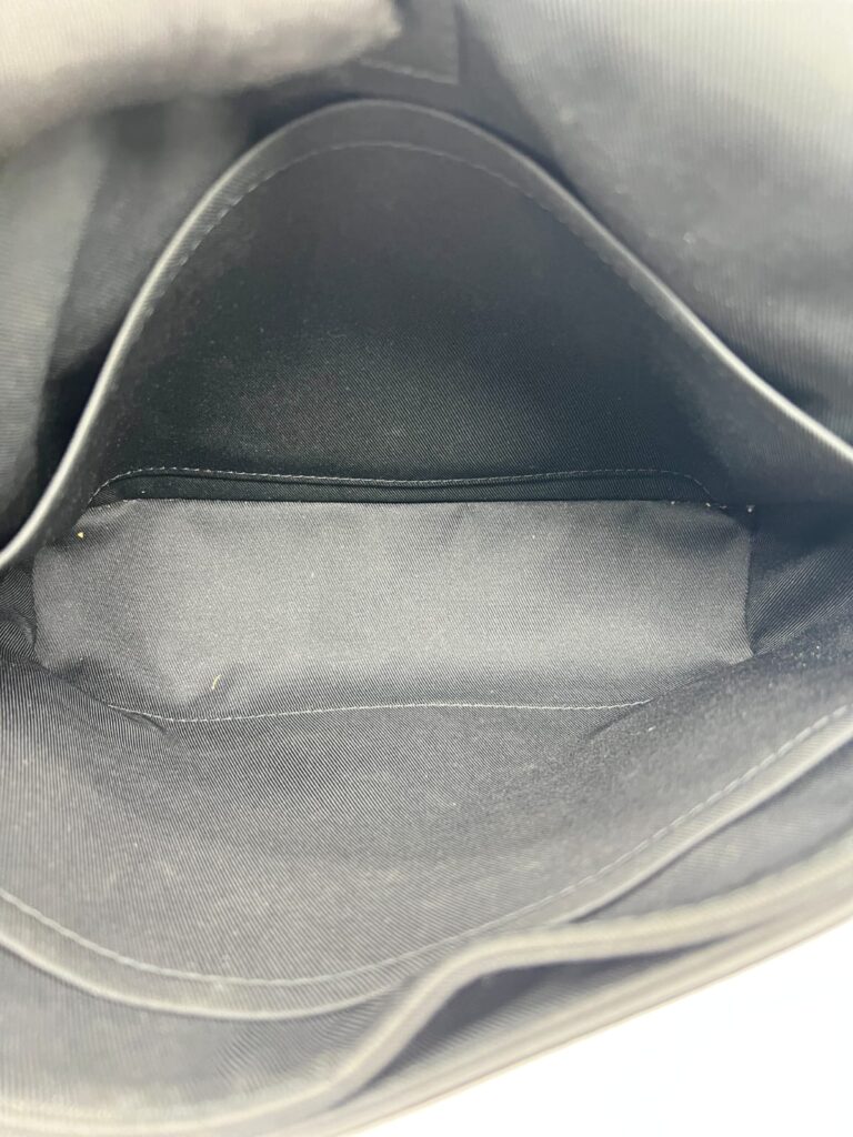 District Messenger PM Black Damier Infini