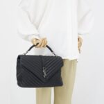 College Large Black SHW