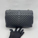 College Large Black SHW